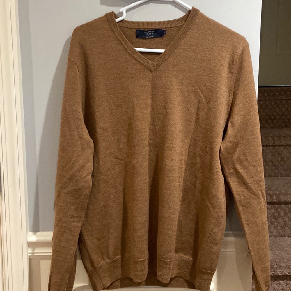 J. Crew 100% merino wool sweater.